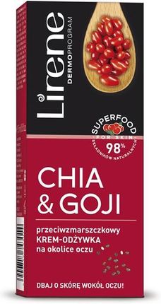 Lirene Chia&Goji Przeciwzmarszczkowy Krem-Odżywka Na Okolice Oczu 15ml