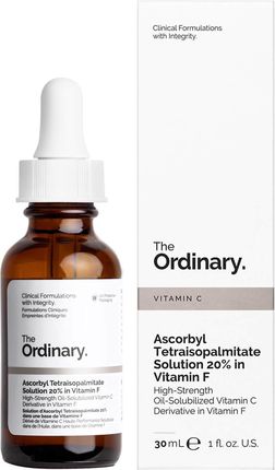 The Ordinary Ascorbyl Tetraisopalmitate Solution 20% In Vitamin F Olejek Do Twarzy C I F 30 ml