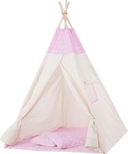 Namiot Tipi dla dzieci wigwam szary w gwiazdki XXL SZARY Namiot Tipi dla dzieci wigwam szary w gwiazdki XXL SZARY