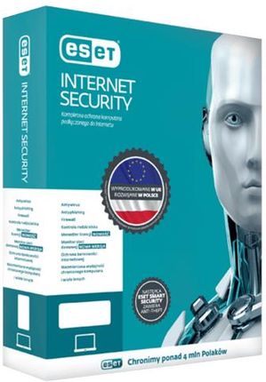 Eset Internet Security 1PC 2 lata (ESETSOFEIS000ESD1U24MN)