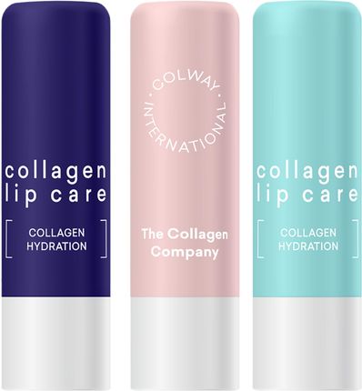 Colway kolagenowa pielęgnacja ust 3szt