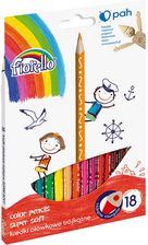 Zdjęcie Fiorello Kredki Super Soft 18 Kolorów Trójkątne - Rejowiec Fabryczny
