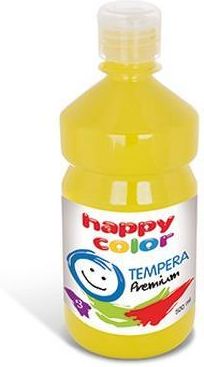Farba Happy Color Tempera 0,5L. Żółty