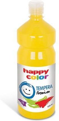 Farba Happy Color Tempera 1L.Cytrynowy