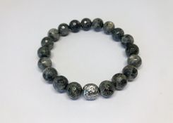 Zdjęcie Lena Gorzycka Jewels Bransoletka Grey Larvikite M - Pruszcz Gdański