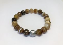 Zdjęcie Lena Gorzycka Jewels Bransoletka Brown Agate Xs - Tczew