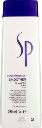 Wella Sp Smoothen Shampoo Szampon Wygładzający 250 ml