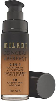 Milani Conceal&Perfect 2-In-1 Foundation Podkład + Concealer Golden Tan 30 ml