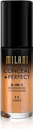Milani Conceal&Perfect 2-In-1 Foundation Podkład + Concealer Amber 30 ml
