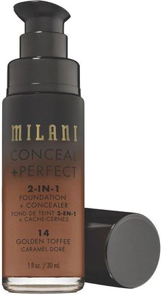 Milani Conceal&Perfect 2-In-1 Foundation Podkład + Concealer Golden Toffee 30 ml
