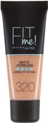 Maybelline Fit Me Matte + Poreless Foundation Podkład Natural Tan 30 ml
