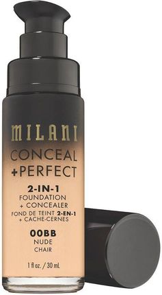 Milani Conceal & Perfect 2 In 1 Foundation Podkład + Concealer 30 ml Nude