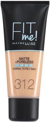 Maybelline Fit Me Matte + Poreless Foundation Podkład Golden 30 ml