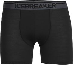 Icebreaker Anatomica Bokserki Black - Odzież rowerowa