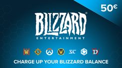 Blizzard 50€ Gift Card - Kody i karty pre-paid
