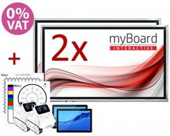 Zdjęcie Zestaw Duet myBoard Black LED 65" 4K UHD z Androidem - Józefów