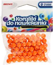 Zdjęcie Brewis Koraliki Ozdobne Pomarańczowe K8 8Mm (Vb8864) - Legnica