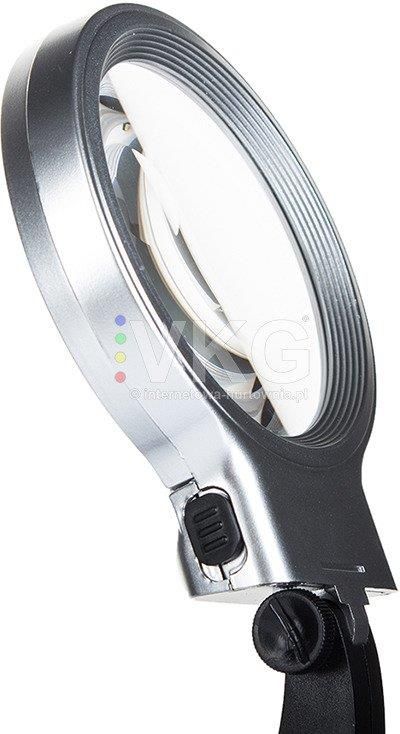 Verk Group Lupa Trzecia Ręka 10 Led Uchwyt Lutowania 3X 4.5X 09102 - zdjęcie 6 Verk Group Lupa Trzecia Ręka 10 Led Uchwyt Lutowania 3X 4.5X 09102
