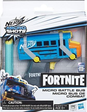 Hasbro Nerf Microshots Fortnite Battle Bus E6752