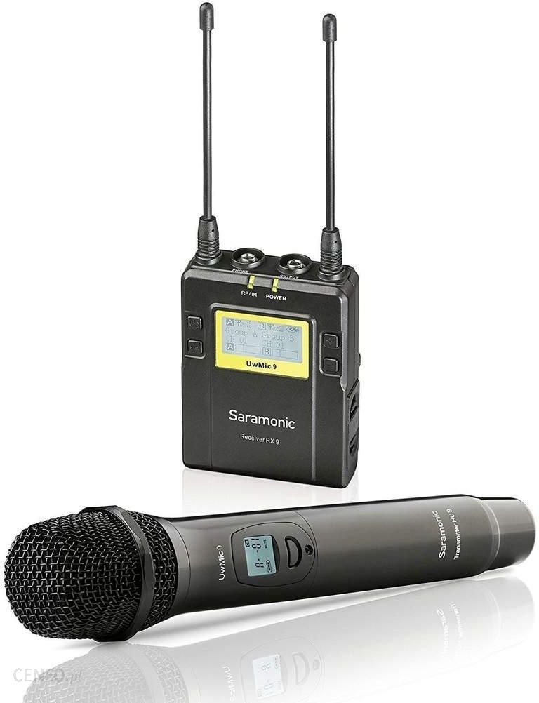 Bezprzewodowy zestaw audio Saramonic UwMic9 Kit4 (RX9 + HU9)