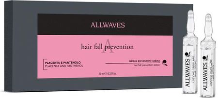 Allwaves Placenta Lotion Lotion Zapobiegający Wypadaniu Włosów Z Placentą I Pantenolem 12X10ml