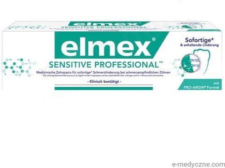 Gaba International Elmex Profilaktyczna Pasta Do Zębów Przeciw Próchnicy I Nadwrażliwości 75 Ml