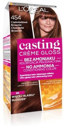 L'Oreal Paris Casting Creme Gloss Farba do włosów 454 Czekoladowe brownie