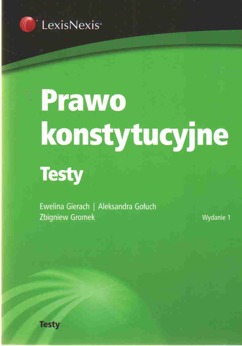 Testy Prawo Administracyjne Z Odpowiedziami Prawo konstytucyjne Testy - Ceny i opinie - Ceneo.pl