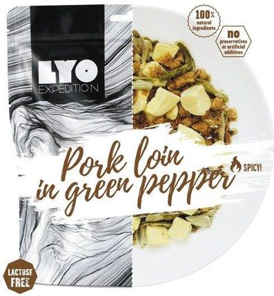 Lyo Food Schab w sosie z zielonego pieprzu z ziemniakami 370g