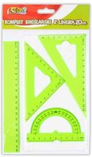 Zdjęcie Penmate Komplet Kreślarski Z Linijką 20Cm Zielony - Śrem