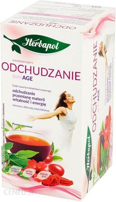 Herbapol Herbatka Ziołowo-Owocowa Odchudzanie Femiage Suplement Diety 20x2g