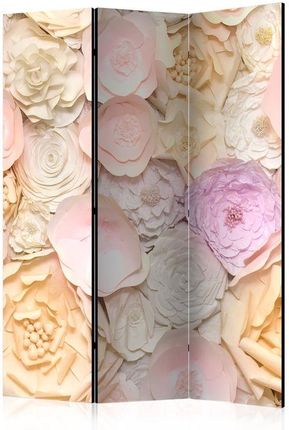 Parawan 3-częściowy - Bukiet kwiatów [Room Dividers] 135x172