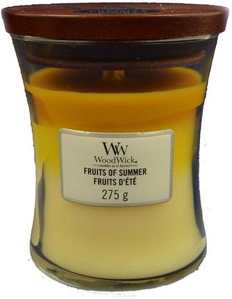 Woodwick świeczka zapachowa Fruits of Summer Trilogy Medium Candle 275,0 g 