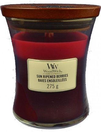 Woodwick świeczka zapachowa Sun Ripened Berries Trilogy Medium Candle 275,0 g 