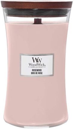 Woodwick świeca zapachowa Rose drewno 609,5 g 