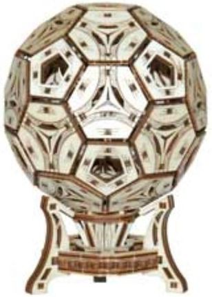 Wooden City Drewniane Puzzle 3D Football Cup