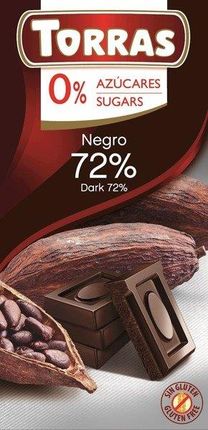 Torras Czekolada gorzka 72% kakao 75g