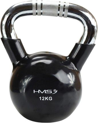 Hms Kettlebell Kula Żeliwna Winylowa 12Kg - 12Kg