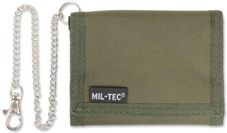 Mil-Tec - Portfel z łańcuchem - Zielony OD - 15811001 - Zielony OD