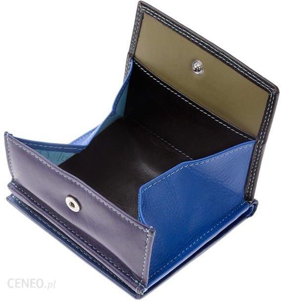 Skórzany kolorowy portfel damski na karty DuDu - Ceny i opinie