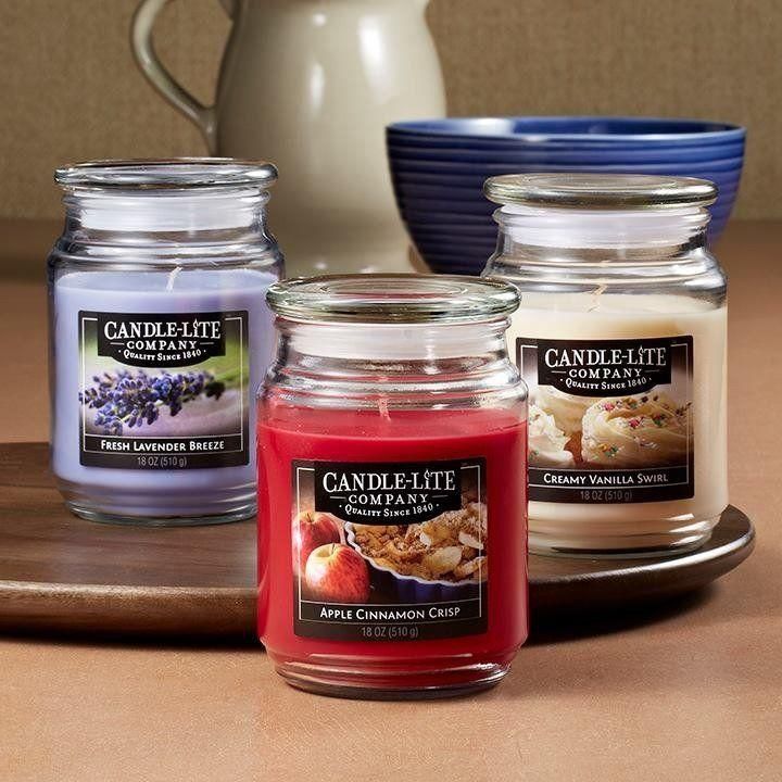 Company Świeca Zapachowa Candle Lite Duża W Szkle 510 G Creamy Vanilla Swirl Opinie i