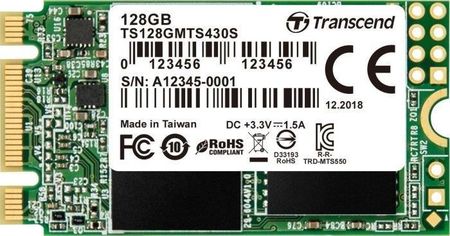 Transcend 128GB M.2 2242 (TS128GMTS430S)