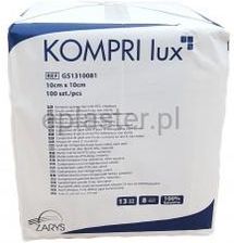 Zdjęcie ZARYS Kompri Lux Kompresy Z Gazy 10x10cm 100szt - Łasin