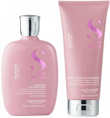 Alfaparf Nutritive nawilżający zestaw do włosów suchych szampon 250ml + odżywka 200ml
