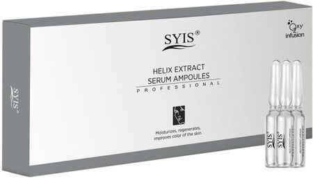 Syis Ampułki Ze Śluzem Ślimaka Helix Extract Serum 10x3 ml