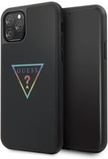 Etui GUESS Triangle Glitter do Apple iPhone 11 Pro Max czarne (GUHCN65TRMLBK)