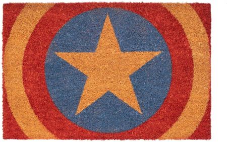 Marvel Capitan America Shield Wycieraczka 60x40 cm