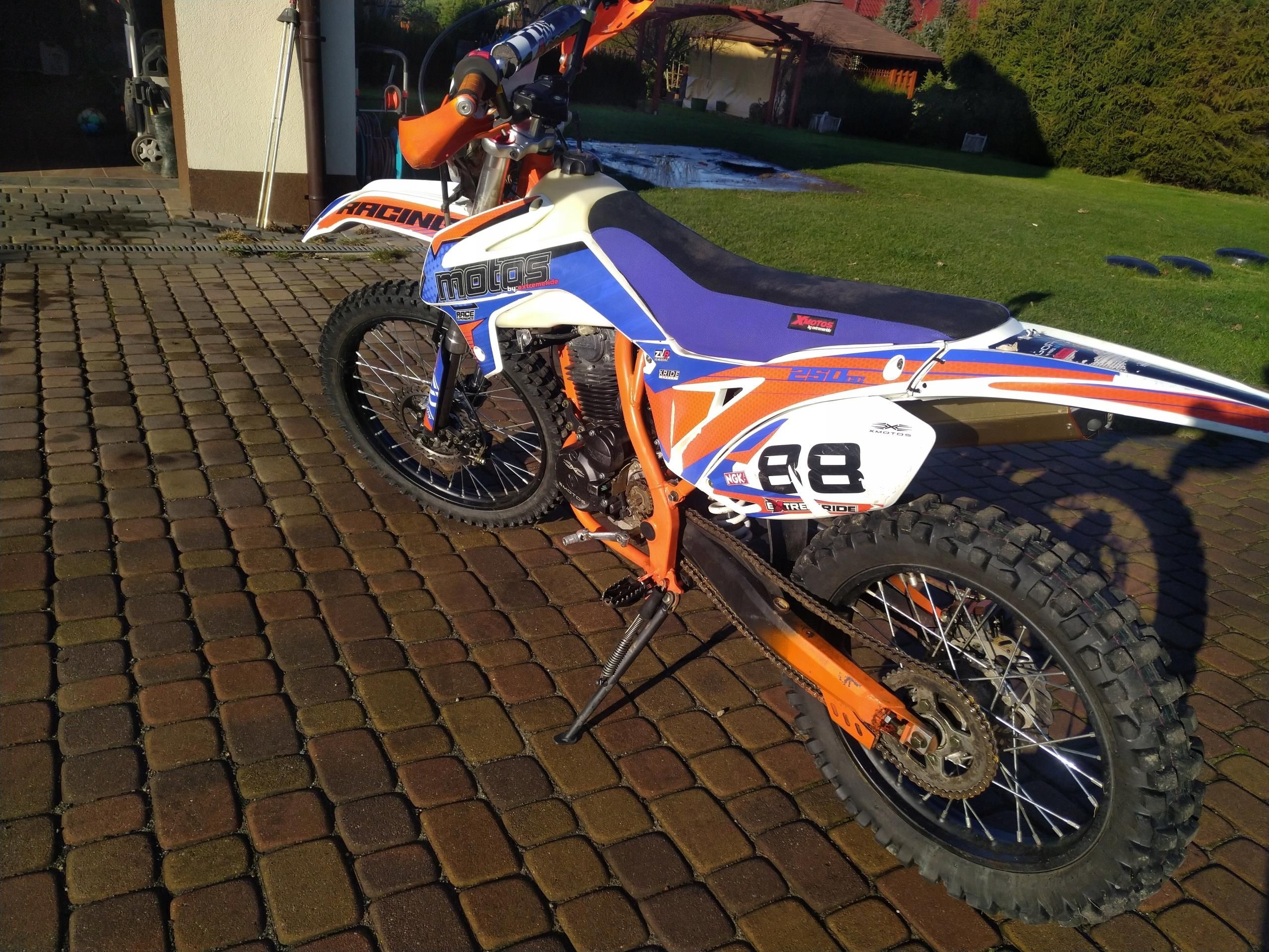 x motos 250cc