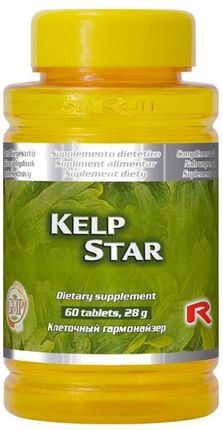 Starlife Kelp Star jod z alg morskich  tarczyca układ nerwowy 60tabl