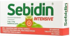 Zdjęcie Sebidin Intensive 20 tabletek do ssania - Lwówek
